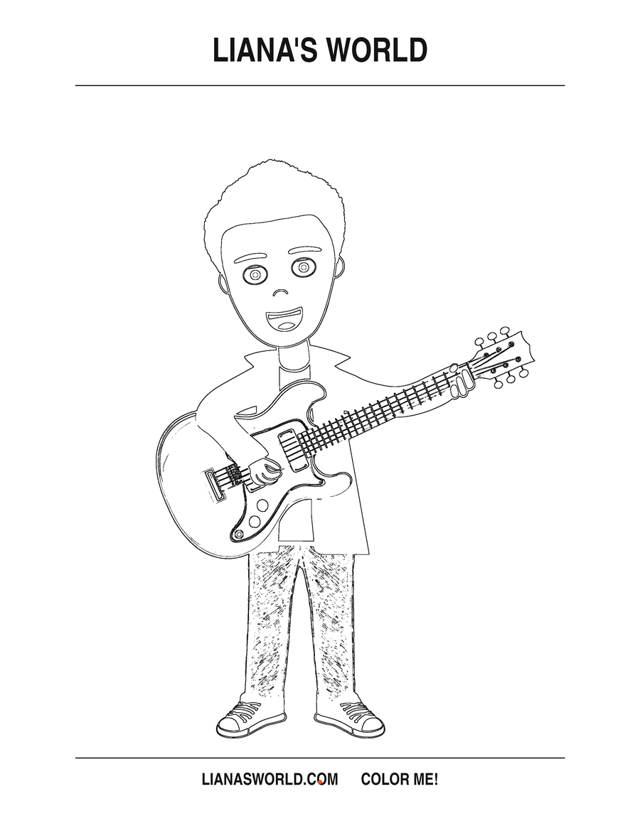 Dylan coloring page